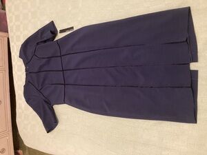 Short sleeve black dress